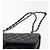Borsa CHANEL Chain Matelasse 25 in pelle Caviar nera con CC argento Autentica yk20613SM - vista 8