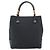 Borsa GUCCI GG Canvas Bamboo Nera Argento 112530 Auth ep15294 Nero - vista 3