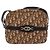 Borsa a tracolla Christian Dior Trotter Canvas Beige Oro Auth ka5228 D'oro - vista 2