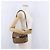 Borsa a tracolla Christian Dior Trotter Canvas Beige Oro Auth ka5228 D'oro - vista 21