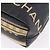 Borsa Tote CHANEL Central Station in PVC e tela nera con CC argento Autentica BA14429 - vista 14