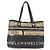 Borsa Tote CHANEL Central Station in PVC e tela nera con CC argento Autentica BA14429 - vista 4