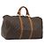 LOUIS VUITTON Monogram Keepall 50 Boston Bag M41426 LV Auth 191503 Monogramma