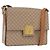 Céline Borsa a tracolla CELINE Macadam Canvas PVC Beige Oro Auth ka5222 D'oro
