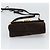Borsa Salvatore Ferragamo Gancini PVC Scamosciato 2 Set Nero Marrone Auth 191708 D'oro - vista 14
