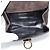 Borsa Salvatore Ferragamo Gancini PVC Scamosciato 2 Set Nero Marrone Auth 191708 D'oro - vista 15