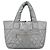 CHANEL Cococoon Tote Bag beschichtet Canvas Silber CC Authentisch bs36183 - Ansicht 2