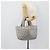 CHANEL Cococoon Tote Bag beschichtet Canvas Silber CC Authentisch bs36183 - Ansicht 23
