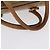 Céline Borsa Boston CELINE C Saluki in PVC e pelle Beige con finiture dorate Auth 192714 - vista 7