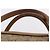Céline Borsa Boston CELINE C Saluki in PVC e pelle Beige con finiture dorate Auth 192714 - vista 8