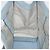 GUCCI Tote Bag Mesh Hellblau Silber 002 3754 0404 Auth ar13988 - Ansicht 19