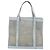 GUCCI Tote Bag Mesh Hellblau Silber 002 3754 0404 Auth ar13988 - Ansicht 2
