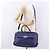 Borsa Salvatore Ferragamo Gancini in Pelle 2way Blu Argento Auth 192042A - vista 27