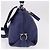 Borsa Salvatore Ferragamo Gancini in Pelle 2way Blu Argento Auth 192042A - vista 4