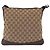 Borsa a Spalla GUCCI GG Canvas Beige Argento 145857 Auth ka5285A - vista 2