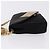 CHANEL Borsa a Spalla Matelassé con Catena in Satin Nero e CC Oro Autentica 192082V D'oro - vista 5
