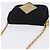 CHANEL Borsa a Spalla Matelassé con Catena in Satin Nero e CC Oro Autentica 192082V D'oro - vista 6