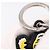 LOUIS VUITTON Porte CLE LV MADE Tiger Bag Charm Yellow MP3221 LV Auth 192136M Giallo Monogramma - vista 8