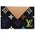 LOUIS VUITTON Monogram Multicolor Etui Hand Mirror Black M92651 LV Auth 192940V Schwarz - Ansicht 12