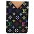 LOUIS VUITTON Monogram Multicolor Etui Hand Mirror Black M92651 LV Auth 192940V Schwarz - Ansicht 2