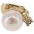 Orecchini Christian Dior metallizzati Gold Tone Auth ka5253 - vista 7