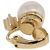 Orecchini Christian Dior metallizzati Gold Tone Auth ka5253 - vista 8