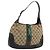 Borsa GUCCI GG Canvas Jackie Webb Sherry Line Beige Silver 001 3306 Auth 192743V Argento