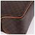Céline Borsa a mano circolare CELINE Macadam Canvas PVC Pelle Marrone Oro Autentica 192066 D'oro - vista 10