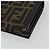 FENDI Zucca Canvas Long Wallet Black Brown Auth 192212V - view 10