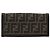 FENDI Zucca Canvas Long Wallet Black Brown Auth 192212V - view 2