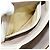 Borsa GUCCI in Pelle Bianco Oro 000 406 0025 Auth ar14074 D'oro - vista 24