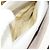 Borsa GUCCI in Pelle Bianco Oro 000 406 0025 Auth ar14074 D'oro - vista 25