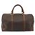 Céline Bolsa Boston CELINE em tela Macadam PVC Couro Marrom Ouro Auth 190906 Dourado - vista 3