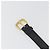 Cintura GUCCI in pelle 39.4'' Nero Oro Auth 186658A D'oro - vista 6