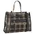 Borsa FENDI Mesh 2way Navy Silver Gold Auth 191470M Argento D'oro Blu navy