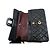 CHANEL Classic Double Flap 9" Chain Shoulder Bag Black Lambskin Nero - vista 11