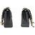 CHANEL Classic Double Flap 9" Chain Shoulder Bag Black Lambskin Nero - vista 5