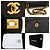 CHANEL Classic Double Flap 10" Chain Shoulder Bag Black Lambskin Nero - vista 7