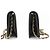 CHANEL Borsa a tracolla clutch Full Flap Chain Nera in agnello trapuntato Nero - vista 5