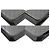 CHANEL Borsa a tracolla clutch Full Flap Chain Nera in agnello trapuntato Nero - vista 6