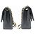 CHANEL Classic Double Flap 10" Chain Shoulder Bag Black Lambskin Schwarz - vista 5