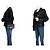 CHANEL Borsa a Spalla Small Full Flap con Catena Clutch Trapuntata Nera Nero - vista 12