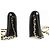CHANEL Borsa a Spalla Small Full Flap con Catena Clutch Trapuntata Nera Nero - vista 5