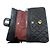 CHANEL Classic Double Flap 9" Chain Shoulder Bag Black Lambskin Nero - vista 11
