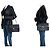 CHANEL Paris Vintage Chain Schultertasche Schwarz Gesteppt - Ansicht 12