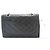 CHANEL Paris Vintage Chain Schultertasche Schwarz Gesteppt - Ansicht 3