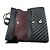 CHANEL Borsa a Spalla Double Flap V-Stitch 10" in Pelle di Agnello Nera Nero - vista 11