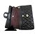 CHANEL Classic Double Flap 9" Chain Shoulder Bag Black Lambskin Nero - vista 11