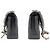 CHANEL Classic Double Flap 9" Chain Shoulder Bag Black Lambskin Nero - vista 5