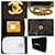 CHANEL Classic Double Flap 9" Chain Shoulder Bag Black Lambskin Nero - vista 7